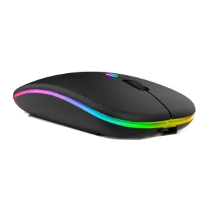 Mysz bezprzewodowa akumulatorowa RGB Ergonomiczna mysz  do gier do laptopa